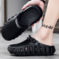 🩴 LIMITED-TIME 50% OFF! ✨ Men’s Cushioned Clogs – Ultra-Soft, Anti-Slip, Adjustable Strap 🌿