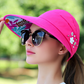 📢📢50% OFF !! ⏰Foldable Wide Brim Sun Hat with Ponytail Hole