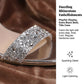 📢📢35% OFF !! ⏰Rhinestone Ankle Strap Sandals with Sculptural Heel
