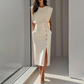 📢📢50% OFF !! ⏰Women's Elegant Split Midi Dress