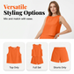 ✨Sunny Days, Effortless Sets 🌴Women's Solid-Color Casual Sleeveless Top and Shorts Set
