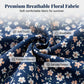 🌺 LIMITED-TIME 50% OFF! ✨ Women's Floral Sundress – Drawstring Bust, A-Line, Lightweight, Summer ☀️
