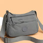 💐50% OFF ! Women’s Solid Crossbody Bag – Multi-Pockets & Zip Closure 🔐👛【Limited Stock】