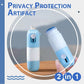 🎉 2026 Sale — Over 26800 Sold! 📢2-in-1 Thermal Paper Privacy Correction Fluid with Box Cutter｜Information Blotting Security Tool ✨