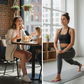 Women's Halter Neck Ruched Sports Bra