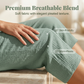 👖 LIMITED-TIME 50% OFF! ✨ Women’s Pleated Cropped Pants – Relaxed Wide-Leg, Adjustable Waist, Cotton Blend 🌿