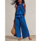 👗 LIMITED-TIME 50% OFF! ✨ Women’s Ruffled Two-Piece Set – Smocked Neck, Relaxed Fit, Vacation Style 🌺