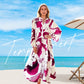 🌺New arrival 40% OFF👗Women’s Floral V-Neck Maxi Dress