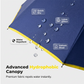 Heavy-Duty Wind-Resistant Compact Umbrella