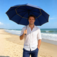 Heavy-Duty Wind-Resistant Compact Umbrella