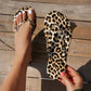 🎉 2026 Sale — Over 12,000 Sold!💞 Leopard Flip-Flops with Heart Charm – Glamorous Summer 🦋