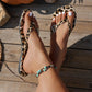 🎉 2026 Sale — Over 12,000 Sold!💞 Leopard Flip-Flops with Heart Charm – Glamorous Summer 🦋