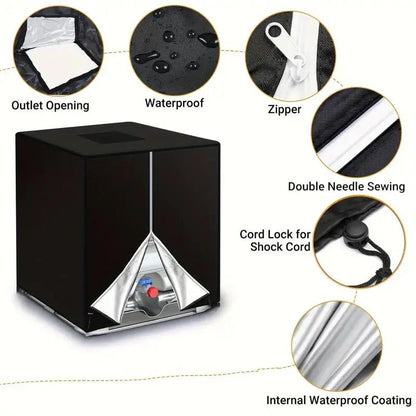 🎉 2026 Sale — Over 14,000 Sold! 🛡️ Waterproof Outdoor IBC Tote Cover – Heavy-Duty 210D Oxford Fabric ☀️