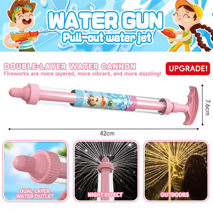🔫 LIMITED-TIME 50% OFF! ✨ Bright Rainbow LED Water Pistol – Day & Night, Durable, Easy-Use 🎆
