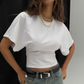 Women's Summer Chic Fitted Waist Tee