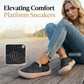 📢📢50% OFF !! ⏰Comfortable Platform Sneakers with Hidden Heel