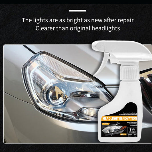 🎁2026 New Arrivals 49% OFF💥Car Headlight Restoration Spray