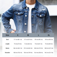 ⏳ LAST 7 DAYS AT £29.99! Men’s Casual Vintage-Wash Distressed Denim Jacket