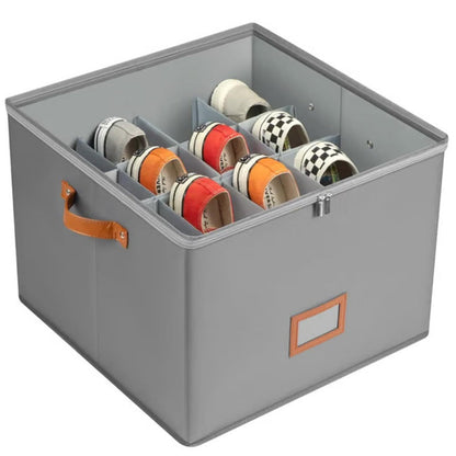 🎉 2026 Sale — Over 55,000 Sold!👟Shoe Storage Box – Foldable, Clear Lid, Reinforced Handles 📦