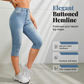 👖 LIMITED-TIME 50% OFF! 💥 Women's High-Waist Slim-Fit Capri Jeans – Stretch Fabric, Buttoned Hem, Contoured Pockets ✨