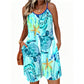 👗 50% OFF NOW! 🏝️ Women's Striped Spaghetti Strap Romper with Pockets – Lightweight, breezy & perfect for beach days, summer parties or travel – effortless chic 🌊
