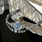 Women's Elegant Mother-of-Pearl Dial Watch