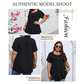 👚 LIMITED-TIME 50% OFF! ✨ Women’s Pleated Puff Sleeve Tee – Elegant Detail, Loose Fit, Chic 🌸
