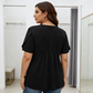 👚 LIMITED-TIME 50% OFF! ✨ Women’s Pleated Puff Sleeve Tee – Elegant Detail, Loose Fit, Chic 🌸