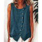 🌸 50% OFF NOW! 🌸Summer Loose Fit Button-Up Tunic Vest