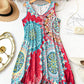 👗 LIMITED-TIME 50% OFF! ✨ Casual Sleeveless A-Line Printed Summer Dress – Flowy Fit, Vibrant Print, Easy Style 🌸