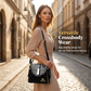👜 LIMITED-TIME 50% OFF! ✨ Glossy Crocodile Handbag – Structured, Gold Hardware, Spacious 💫