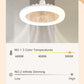💡 LIMITED-TIME 50% OFF! 🌀 LED Ceiling Fan with Remote – 3-Color Dimming, Silent Copper Motor, Bladeless Design ✨
