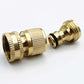 🔧 LIMITED-TIME 50% OFF! ✨ 3/4" Brass Quick Connect Fitting – Solid Brass, Leak-Proof, Easy-Grip 💧