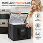 🎉 2026 Sale — Over 43,000 Sold! 💞 Large Capacity Handheld Zipper Aluminum Foil Insulated Bag