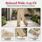 👗 LIMITED-TIME 50% OFF! 💥 Women's Long Sleeve Blouse & Wide-Leg Trousers Set – Floral Embroidery, Split Neckline, Relaxed Fit ✨