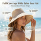 👒 LIMITED-TIME 50% OFF! ✨ Wide Brim Sun Hat with Bow – Full Coverage, Foldable, Breathable 🌞