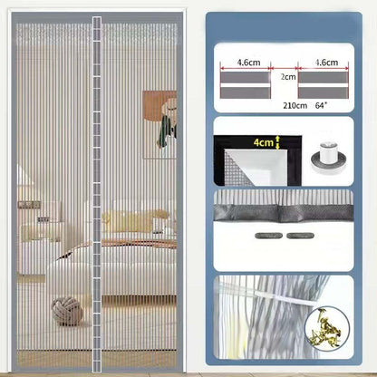 🚪 LIMITED-TIME 50% OFF! ✨ Heavy-Duty Magnetic Screen Door – Auto-Close, Pet-Resistant, No-Drill Install 🧲