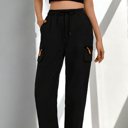 👖 LIMITED-TIME 50% OFF! ✨ Women's Cargo Pants – Drawstring Waist, Quick-Dry, Athleisure 🍁