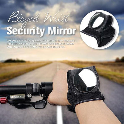🚴 LIMITED-TIME 50% OFF! 💥 Bicycle Wrist Safety Rear-View Mirror – Wide Angle, Adjustable, Easy Mount ✨