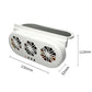 🎉 2026 Sale — Over 86,000 Sold! 🌞 Solar Air Circulation Exhaust Fan for Car – Auto-Activated Cooling 🚗