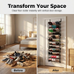 Over-the-Door Shoe Rack Organizer – 24 pockets & tool-free install – Fits standard doors, holds up to 24 pairs ✨