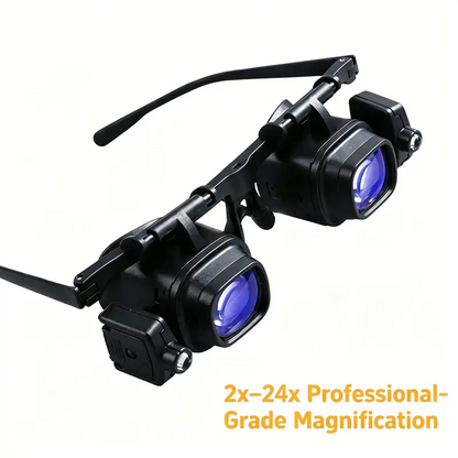 🔍 LIMITED-TIME 50% OFF! 💡 Precision LED Magnifier – Hands-Free, Clear Vision, Comfort Wear ✨