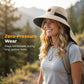 UPF 50+ Wide Brim Sun Hat with Neck Flap