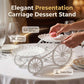🍰 LIMITED-TIME 50% OFF! ✨ Two-Tier Carriage Serving Stand – Elegant, Heart Details, Tool-Free Assembly 🍽️