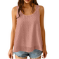 👚 LIMITED-TIME 50% OFF! ✨ Dot Lace Strap Tank Top – Swiss Dot Chiffon, Flowy Fit, Sheer Elegance 🌸