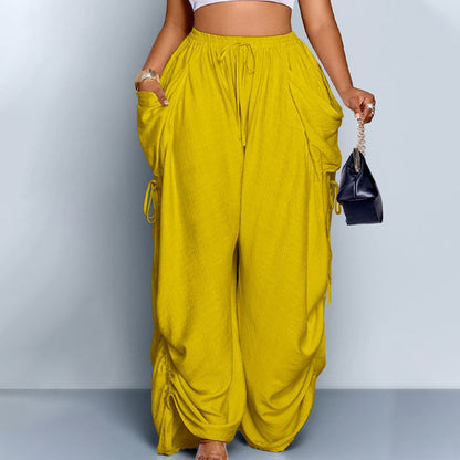 👖 LIMITED-TIME 50% OFF! ✨ Women’s Loose-Fit Lantern Pants – Drawstring Waist, Flowy Silhouette, Casual 🌬️