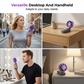 🌀 LIMITED-TIME 50% OFF! ✨ Portable Handheld Cooling Fan – 100 Speeds, 12H Battery, Foldable ❄️