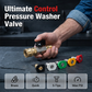 🔧 LIMITED-TIME 50% OFF! ✨ Pressure Washer Shut-Off Valve – Quick Connect, Brass, M22 Fitting 💦