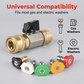 🔧 LIMITED-TIME 50% OFF! ✨ Pressure Washer Shut-Off Valve – Quick Connect, Brass, M22 Fitting 💦