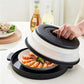 🍲 LIMITED-TIME 50% OFF! ✨ Collapsible Microwave Cover – Splatter Guard, Colander, Serving Tray 🍽️